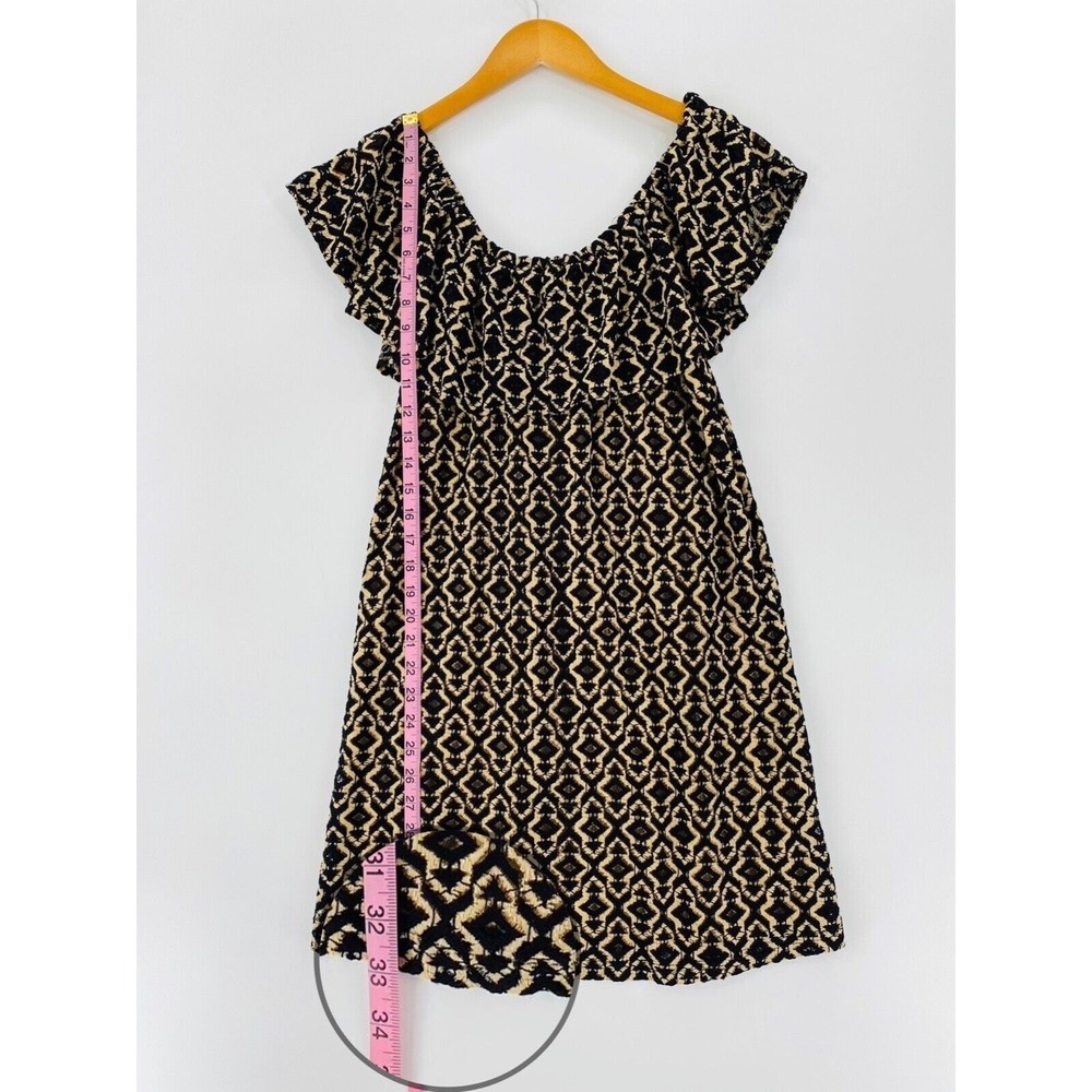 UMGEE Women's Mini Dress Size Small Black Off The Shoulder - Picture 5 of 8